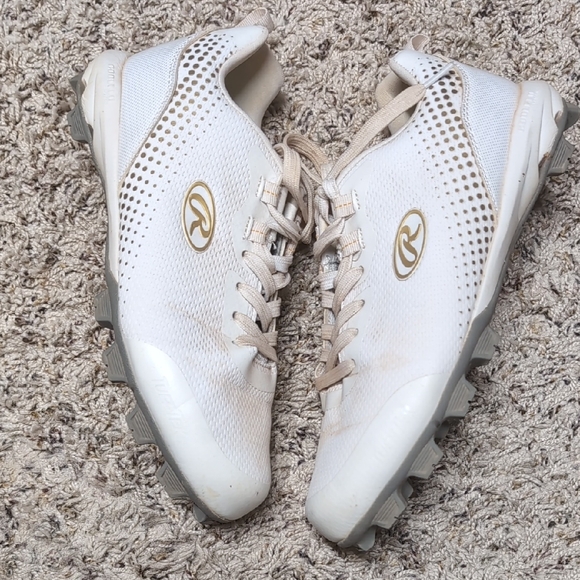 Rawlings White Cream Sneakers Sleek Design - Picture 2 of 5